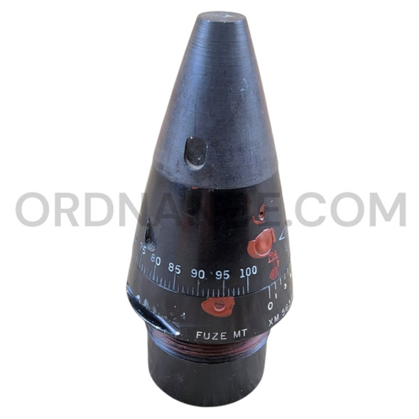US XM563E4 fuze for 105mm BEEHIVE howitzer round