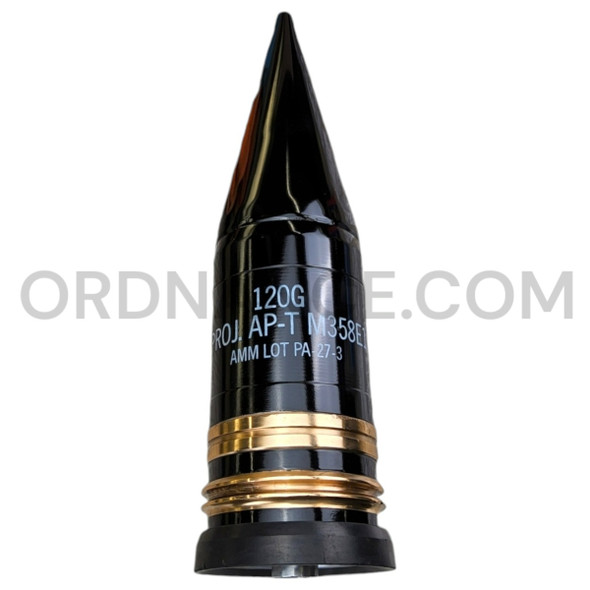 120mm M358E1 Armor Piercing Tracer Projectile