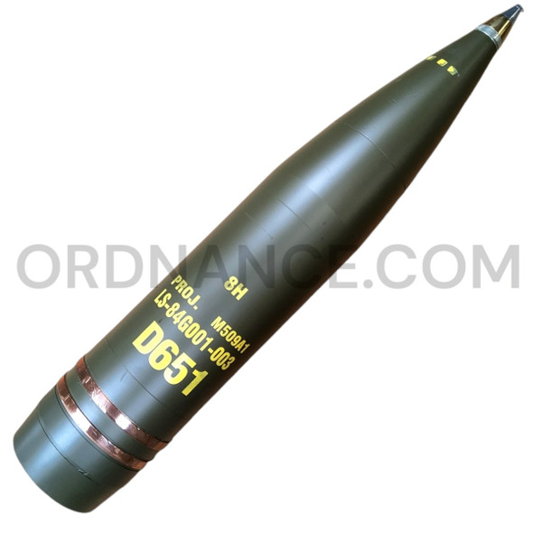 8-Inch M509A1 Dual-Purpose Improved Conventional Munition Projectile