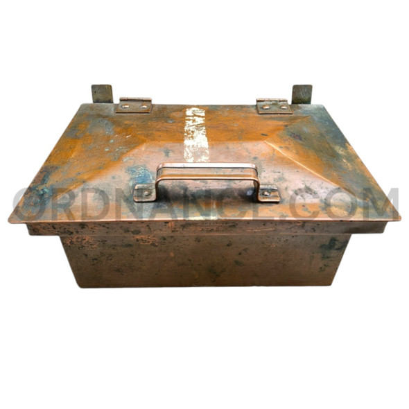 Amertorp Torpedo Component Box made of Copper