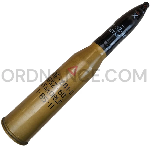 Hungarian 57mm UOR-281 High Explosive Tracer Practice Round
