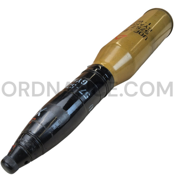 Hungarian 57mm UOR-281 High Explosive Tracer Practice Round