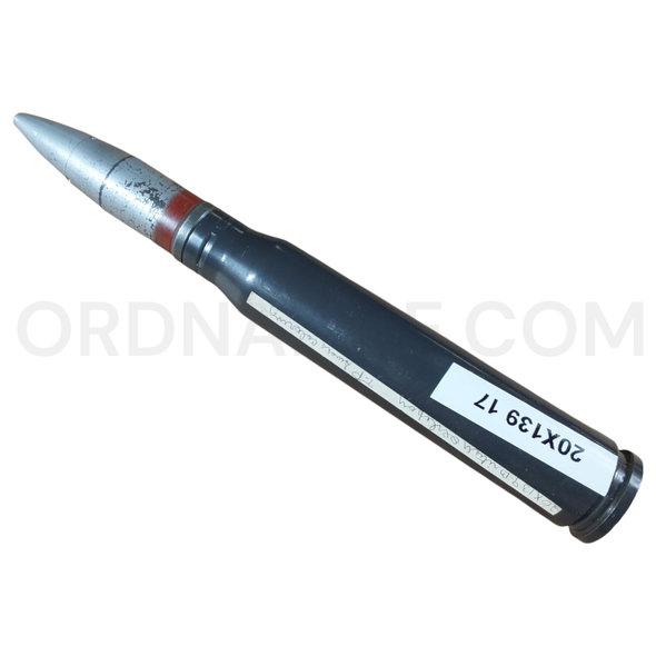 20mm British Target Practice Round Oerlikon KAD Anti-Aircraft