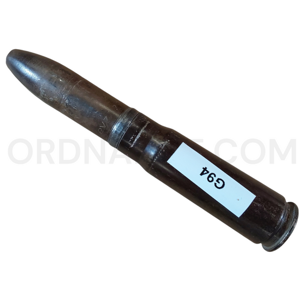 20mm German WWII High Explosive Incendiary Mine Cutaway Round MG 151-20 Autocannon 20x82mm
