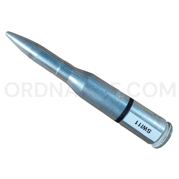 20mm Swiss dummy round Oerlikon 5TG cannon 20x128mm inert