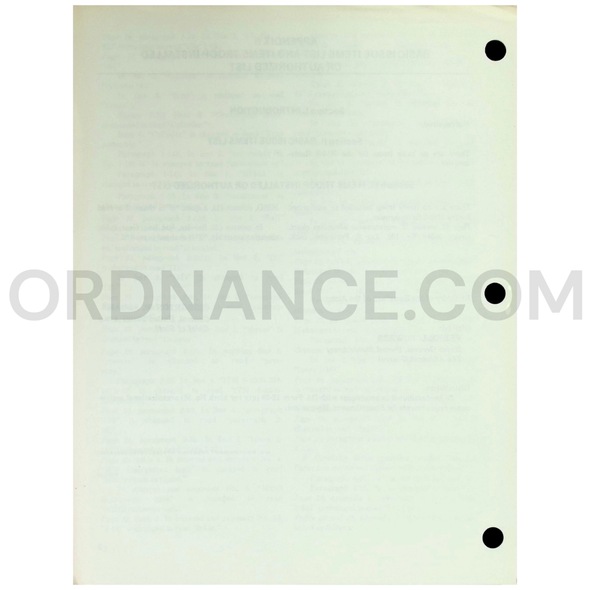 Technical Manual Change 3 (TM 3-1040-209-12) for M10-8 Mechanized Flame Thrower May 1973