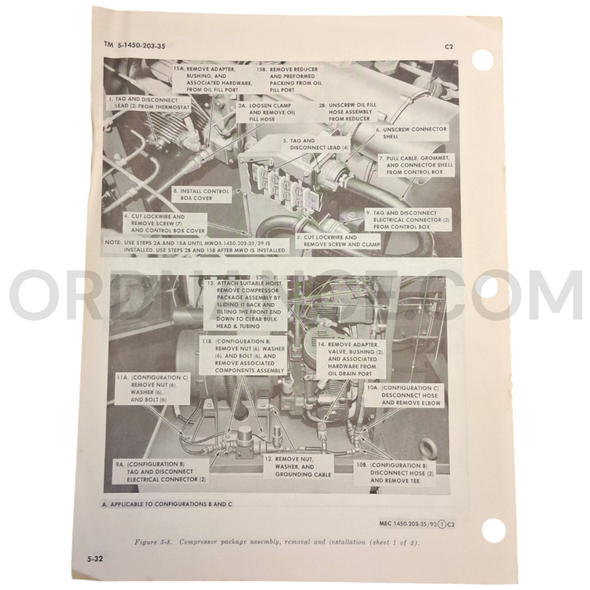 Technical Manual Change 2 (TM 5-1450-203-35) for Pershing Transportable GMS Power Station July 1967 FSN 1450-731-8190