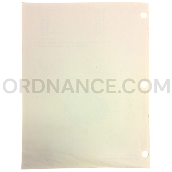 Technical Manual Change 1 (TM 5-2410-204-10) for Caterpillar Model D-8 Tractor January 1963 FSN 2410-542-4881
