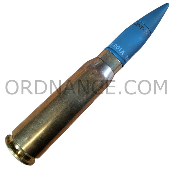 20mm 20x102 Vulcan Target Practice Tracer PGU-30A/B Round with Unfired Case