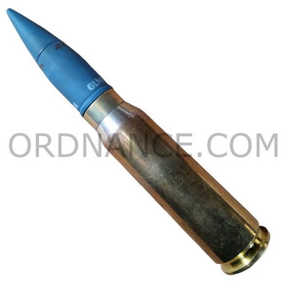 20mm 20x102 Vulcan Target Practice Tracer PGU-30A/B Round with Unfired Case