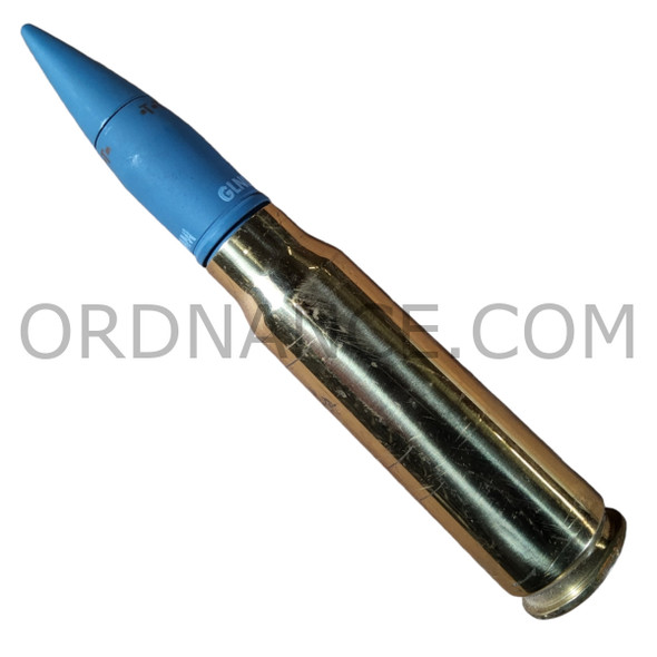 20mm Vulcan Target Practice Tracer Round with Fired Case