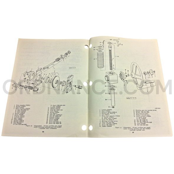 Technical Manual Change 2 (TM 9-1000-209-35P) for M28 and M29 "Davy Crockett" Battle Group Weapon Systems June 1963