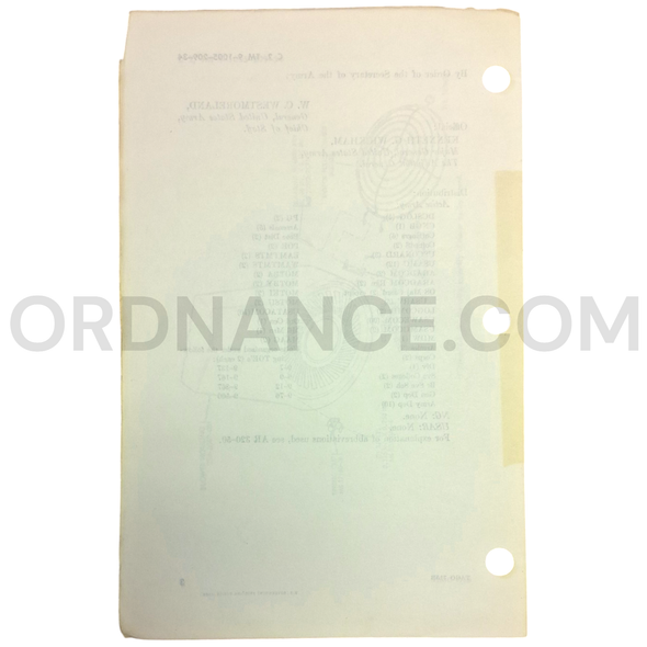 Technical Manual Change 2 (TM 9-1005-209-34) for .50cal M55 Machine Gun Mount December 1968