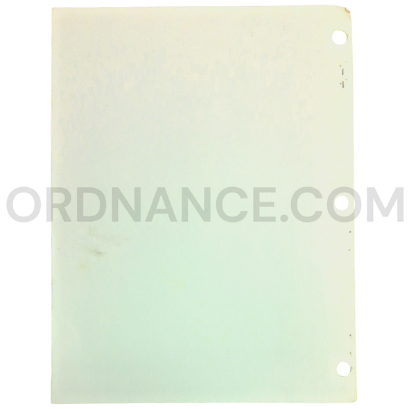 Technical Manual Change 1 (TM 9-1005-212-35) for .30cal M1917A1, M1919A4, M1919A6 Machine Guns and M1917A1, M2, M74 Tripod Mounts May 1967
