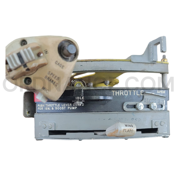 F-86 Sabre Engine Power Control Throttle Quadrant Assembly