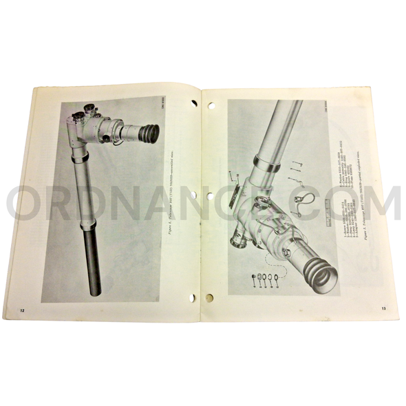 Technical Manual (TM 9-1240-221-35P) for M93 (T153) Telescope February 1962