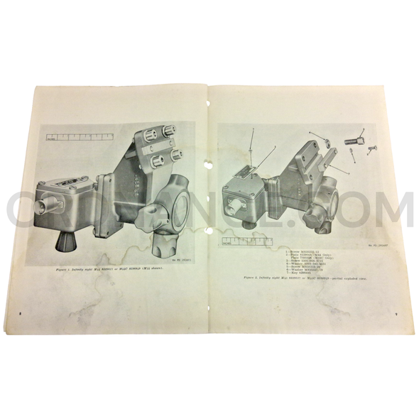 Technical Manual (TM 9-1240-248-35P) for M44T159 and M44CT159E1 Infinity Sights June 1960
