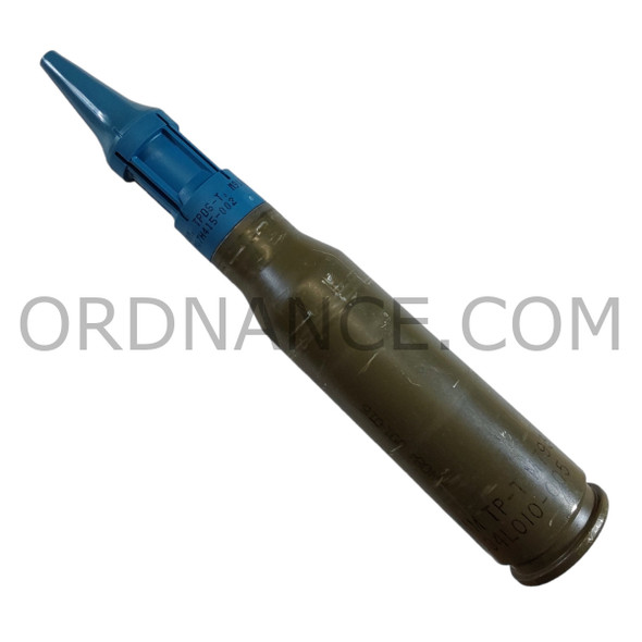 25mm Bushmaster TPDS-T M910 round with fired case