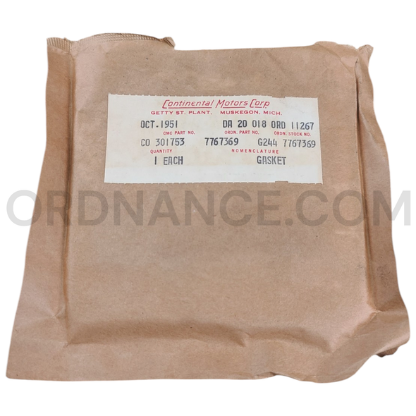 M46 Patton Tank Flange Gasket
