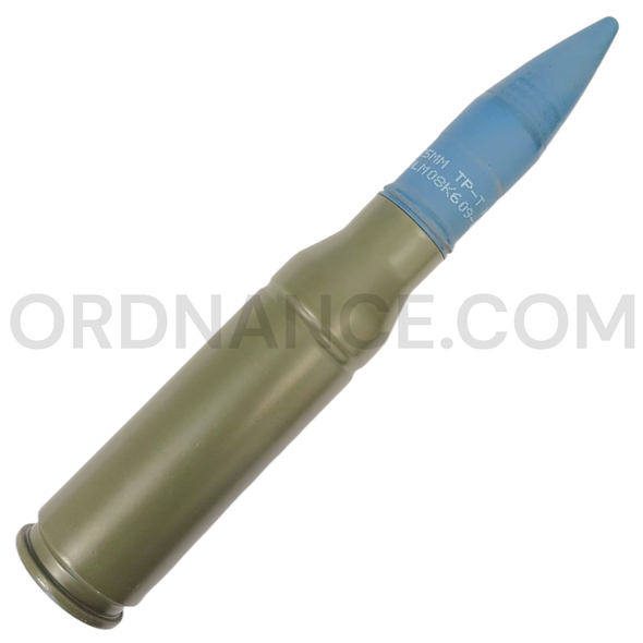 25mm M793 Target Practice Tracer Round with White Lettering