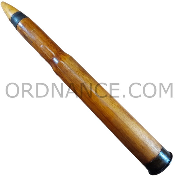 3-inch .50 cal Wooden Drill Round Mk 6