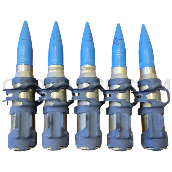 20mm PGU-27A/B Target Practice Rounds with M103 Cases and Mk7 Mod 1 Links