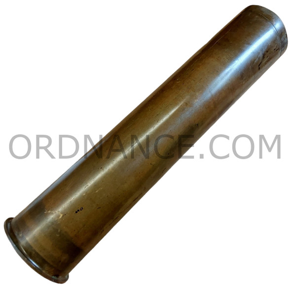 5-inch .25 cal Mk 4 brass cartridge case