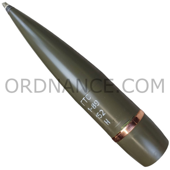 152mm High-Explosive Long-Range Projectile with Propellent Cartridge