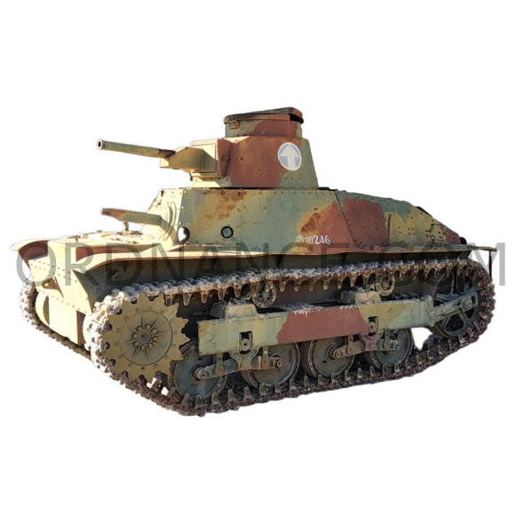 Type 95 Ha-Go Light Tank Replica, Movie Prop Used in Flags Of Our Fathers and Letters From Iwo Jima