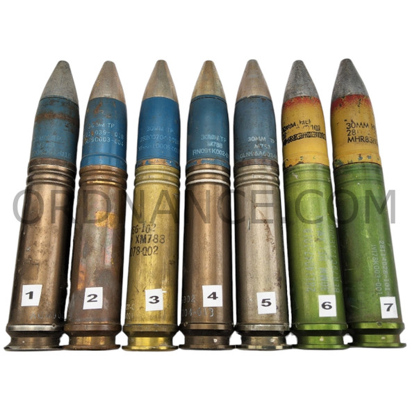 30mm Target Practice Rounds for M230 / DEFA Autocannon