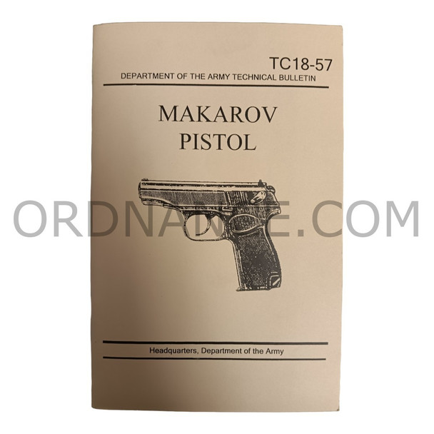 Reproduction of TC 18-57 Makarov Pistol