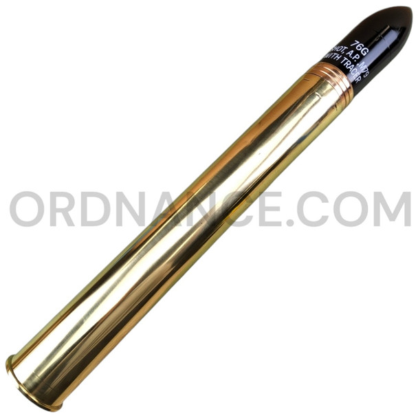 76mm M79 Armor Piercing Shot With Tracer Round With M26 Brass Case
