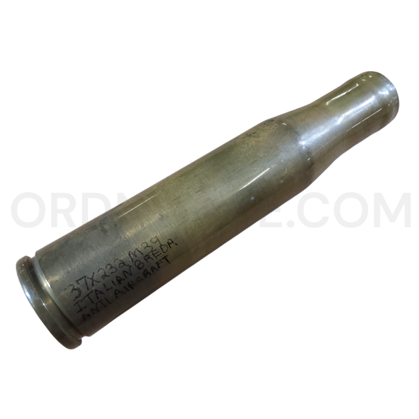 37mm Italian WWII Shell Casing Cannone-Mitragliera Anti-Aircraft 37x232mm