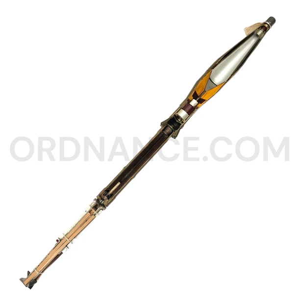 70mm Cutaway PG-7VM High-Explosive Anti-Tank (HEAT) Rocket