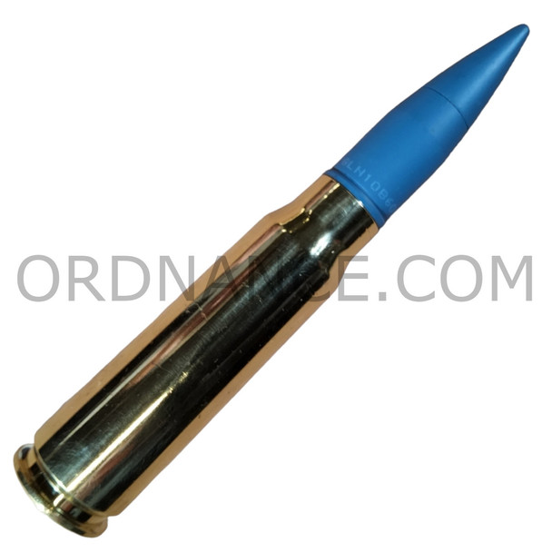 20mm Vulcan PGU-27A/B Target Practice Round with Polished Case