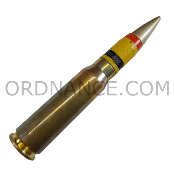 20mm Vulcan PGU-28A/B Semi Armor Piercing High Explosive Incendiary round with unfired case