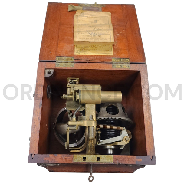 Number 2974 Whitehead Royal Navy Torpedo Gyroscope from the H.M.S. Sokoto