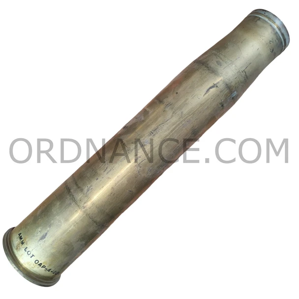 90mm M19 Brass Cartridge Case Dated 1952