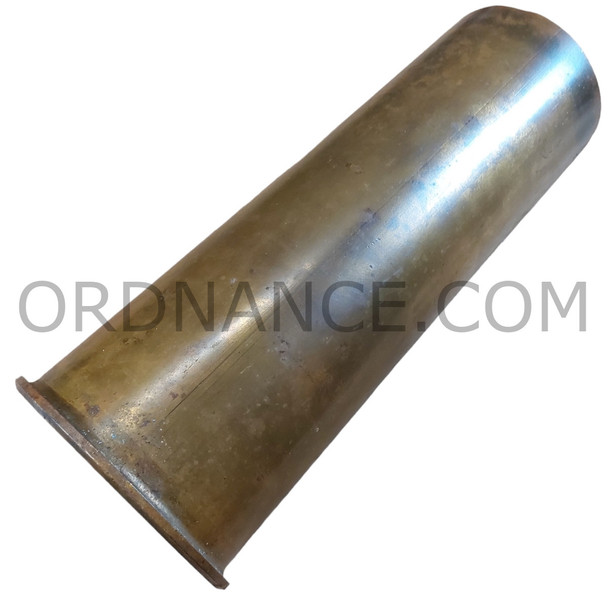 5-inch .25 cal Mk 4 brass testing cartridge case