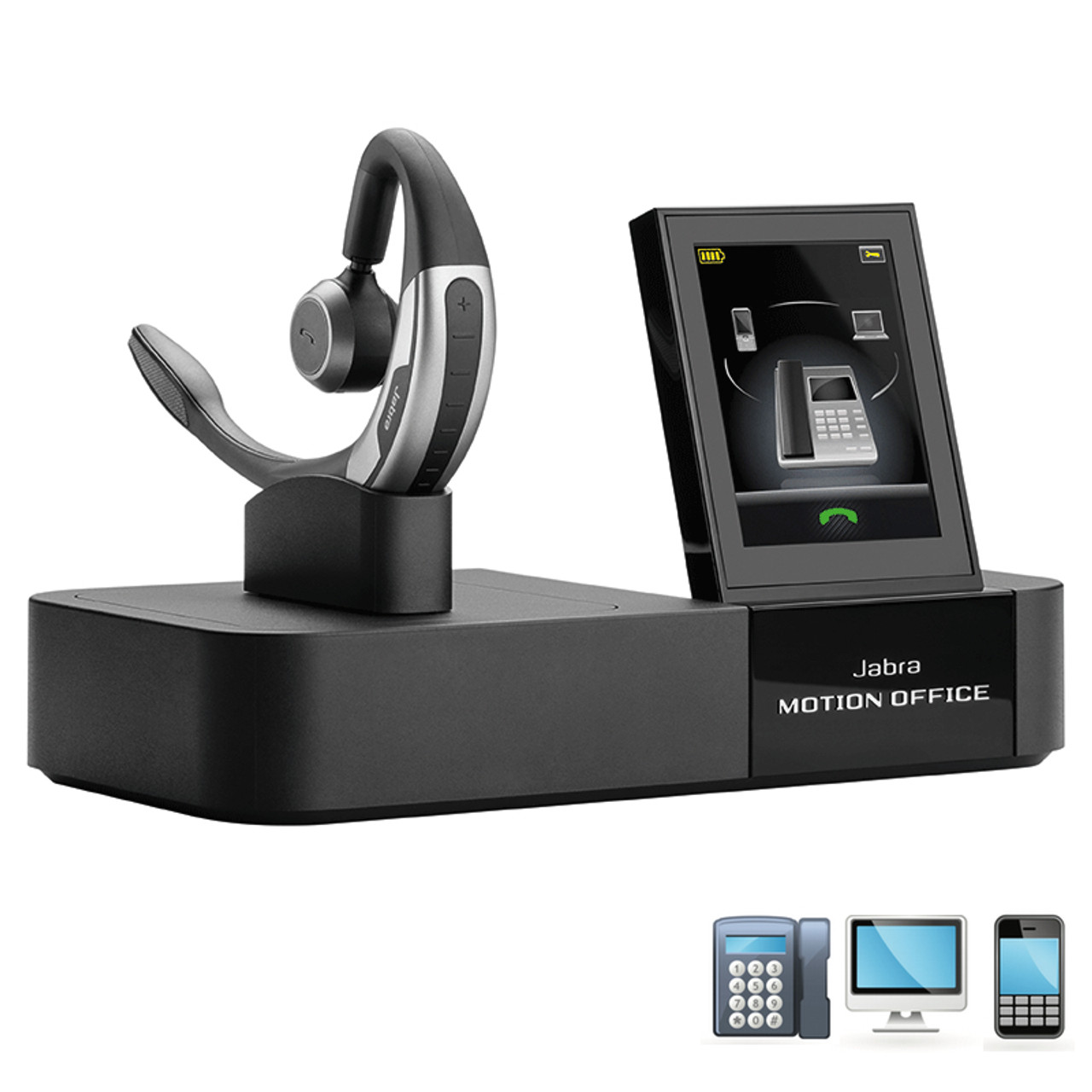 JABRA Motion Office UC Bluetooth Wireless Headset 6670904105