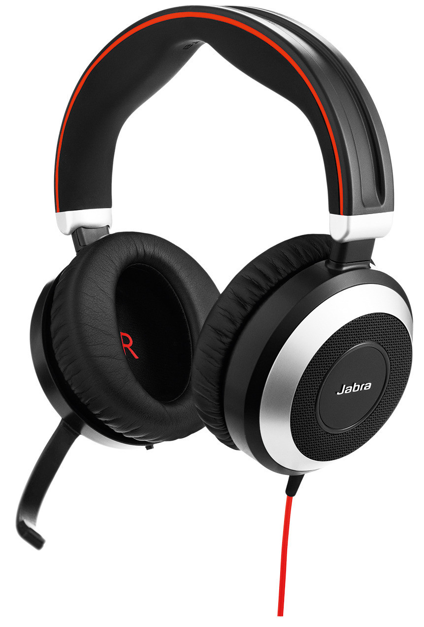 Jabra Evolve 80 UC Stereo Headset 