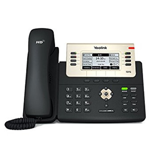 Yealink Enterprise SIP Phone With Power Supply | #SIP-T27G Yealink Enterprise SIP Phone With Power Supply | #SIP-T27G