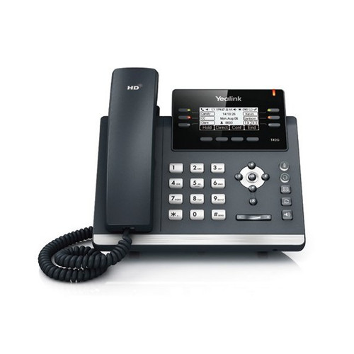 YEALINK 12-Line IP Phone | PoE | #SIP-T42G YEALINK 12-Line IP Phone | PoE | #SIP-T42G