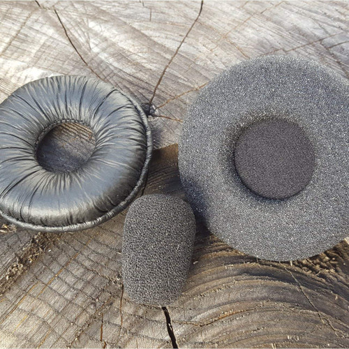 BlueParrott Replacement Leatherette and Foam Ear and Microphone Cushions | For B250-XT, B250-XT+, B250-XTS | #202182 BlueParrott Replacement Leatherette and Foam Ear and Microphone Cushions | For B250-XT, B250-XT+, B250-XTS | #202182