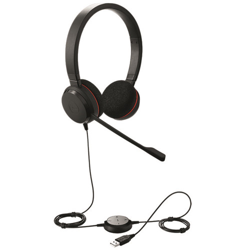 Jabra EVOLVE 20 UC Stereo USB Headset | #4999-829-209 Jabra EVOLVE 20 UC Stereo USB Headset | #4999-829-209