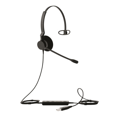 Jabra BIZ 2320 USB Corded Headset with In-Line Controls | #2393-829-109 Jabra BIZ 2320 USB Corded Headset with In-Line Controls | #2393-829-109