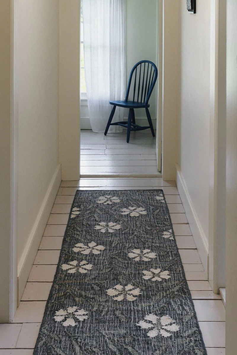 Maris jute runner in a hallway