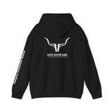 Hayes Custom Guns Unisex Heavy Blend™ Hoodie - White Logo