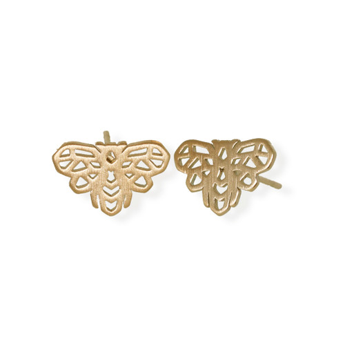 Bee Origami Earring