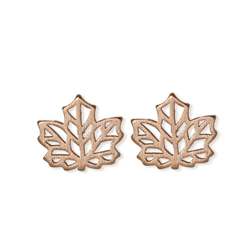 Maple Leaf Origami Earring